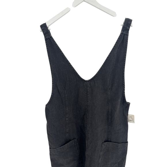 Free People Black We The Free High Roller Jumpsuit Size L - Picture 7 of 15